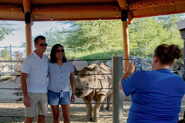 Rhino Encounter at The Living Desert